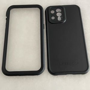 Lifeproof waterproof black iPhone 12 Pro Max case